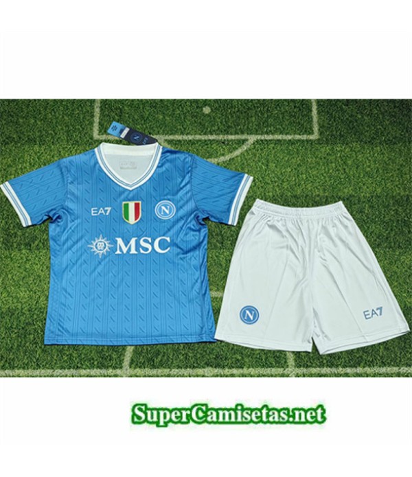 Tailandia Primera Equipacion Camiseta Naples Niño...