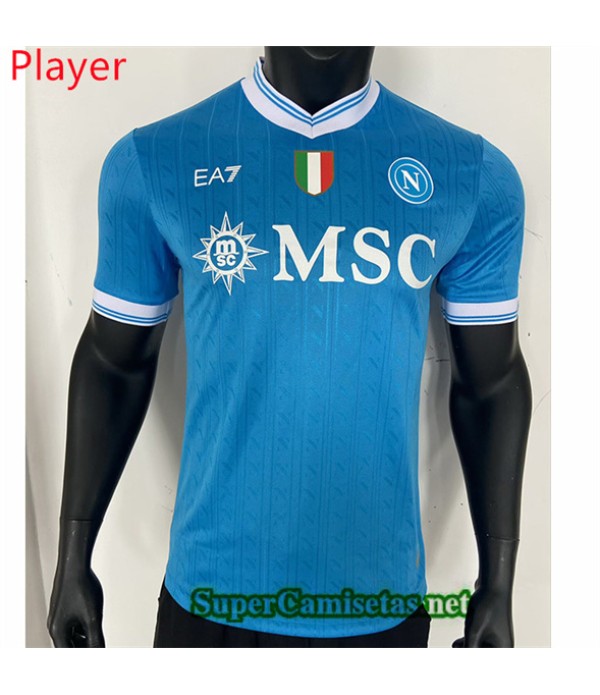 Tailandia Primera Equipacion Camiseta Naples Playe...