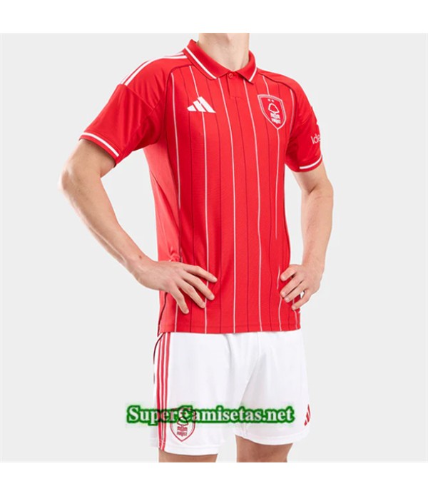 Tailandia Primera Equipacion Camiseta Nottingham Forest Niño 2025 2026