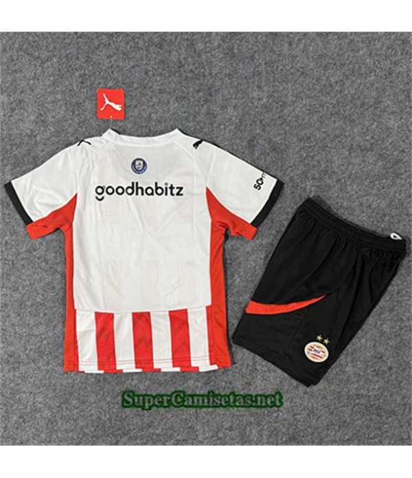 Tailandia Primera Equipacion Camiseta Psv Eindhoven Niño 2025 2026