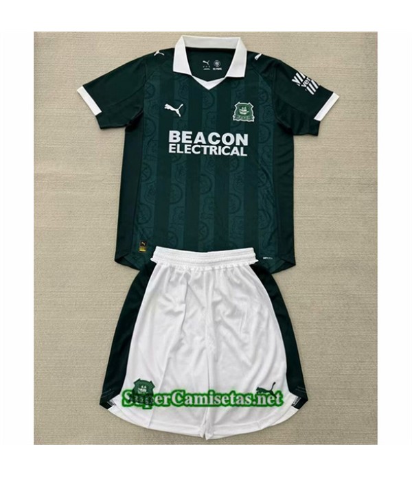 Tailandia Primera Equipacion Camiseta Plymouth Niño 2025 2026