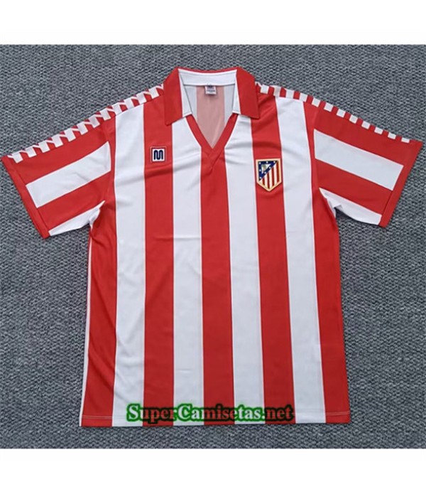 Tailandia Primera Equipacion Camiseta Retro Atleti...