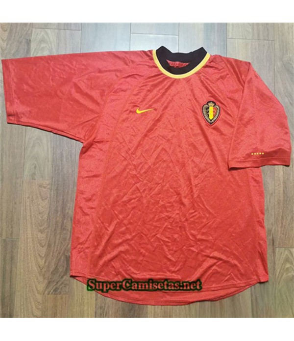 Tailandia Primera Equipacion Camiseta Retro Bélgi...