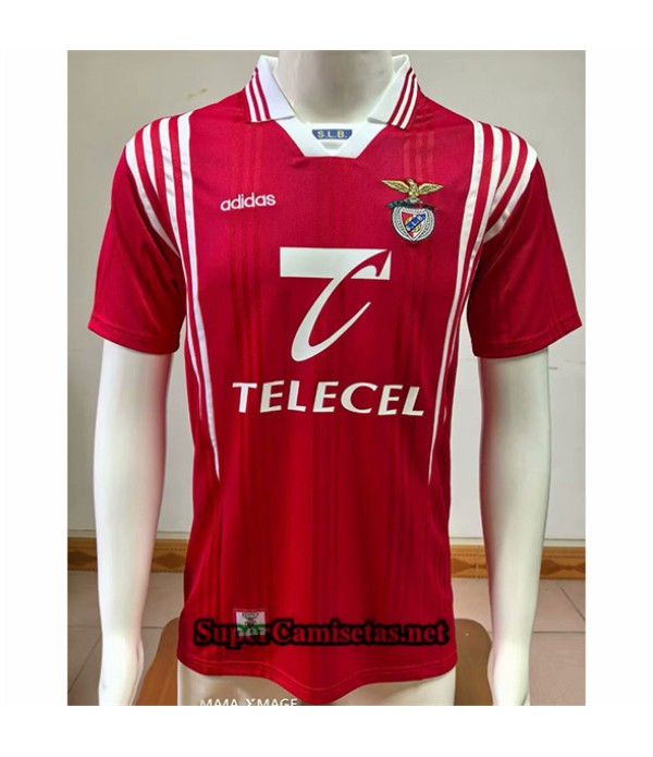 Tailandia Primera Equipacion Camiseta Retro Benfic...