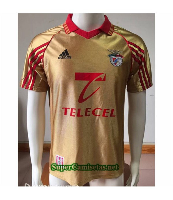 Tailandia Primera Equipacion Camiseta Retro Benfic...