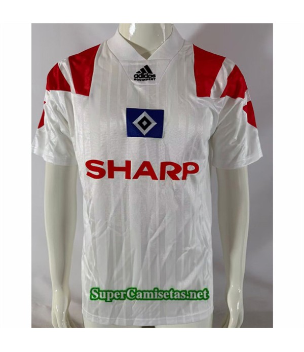 Tailandia Primera Equipacion Camiseta Retro Hamburg 1992 93