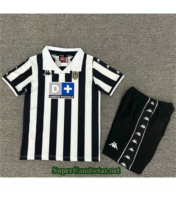 Tailandia Primera Equipacion Camiseta Retro Juventus Niño 1999 00
