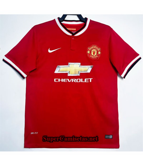 Tailandia Primera Equipacion Camiseta Retro Manche...