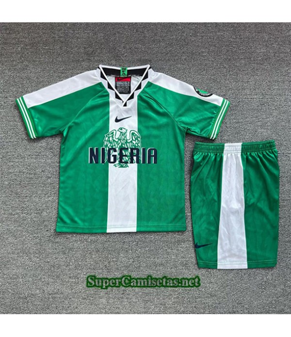 Tailandia Primera Equipacion Camiseta Retro Nigeria Niño 1996