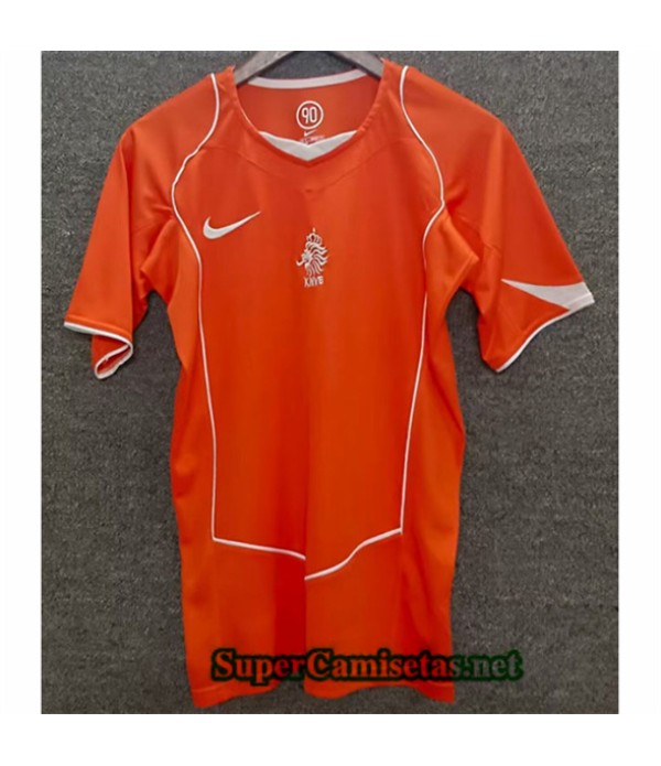 Tailandia Primera Equipacion Camiseta Retro Países Bajos 2004