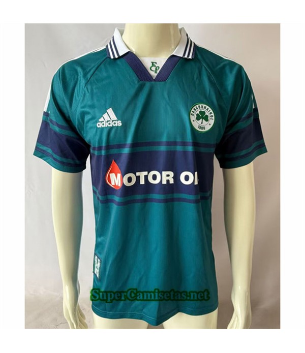 Tailandia Primera Equipacion Camiseta Retro Panathinaikos 1999 00