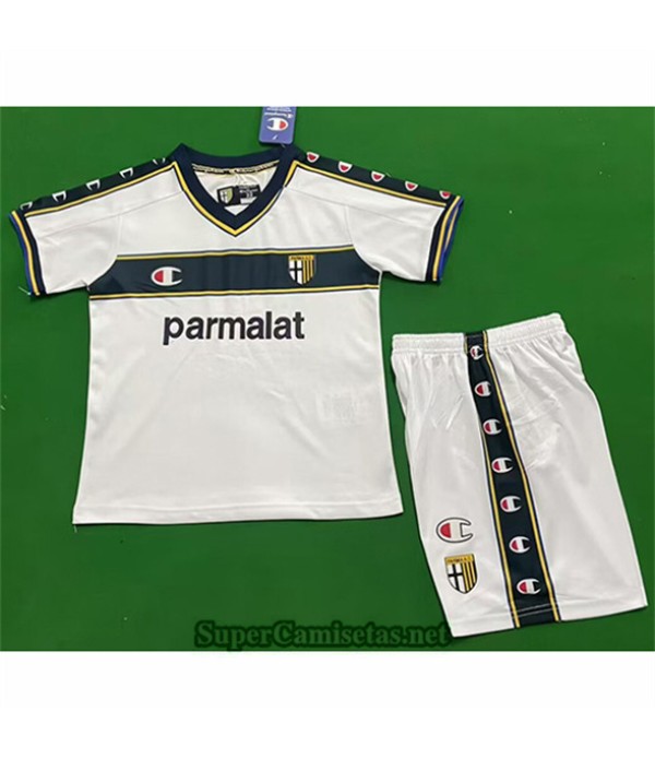 Tailandia Primera Equipacion Camiseta Retro Parma Niño 2002 03