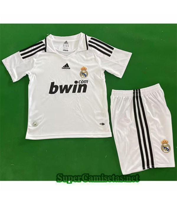 Tailandia Primera Equipacion Camiseta Retro Real M...