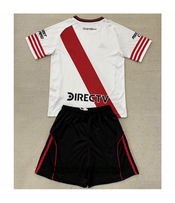 Tailandia Primera Equipacion Camiseta River Plate Niño 2025 2026