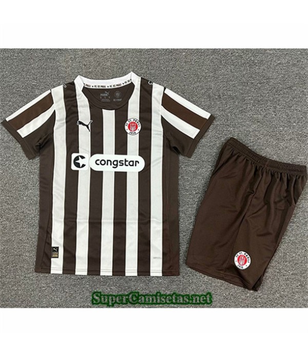 Tailandia Primera Equipacion Camiseta St. Pauli Ni...