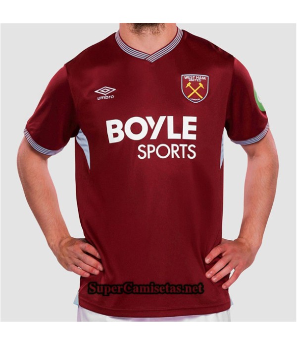 Tailandia Primera Equipacion Camiseta West Ham United 2025 2026