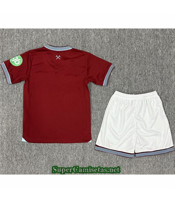 Tailandia Primera Equipacion Camiseta West Ham United Niño 2025 2026