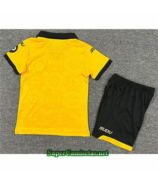 Tailandia Primera Equipacion Camiseta Wolverhampton Niño 2025 2026