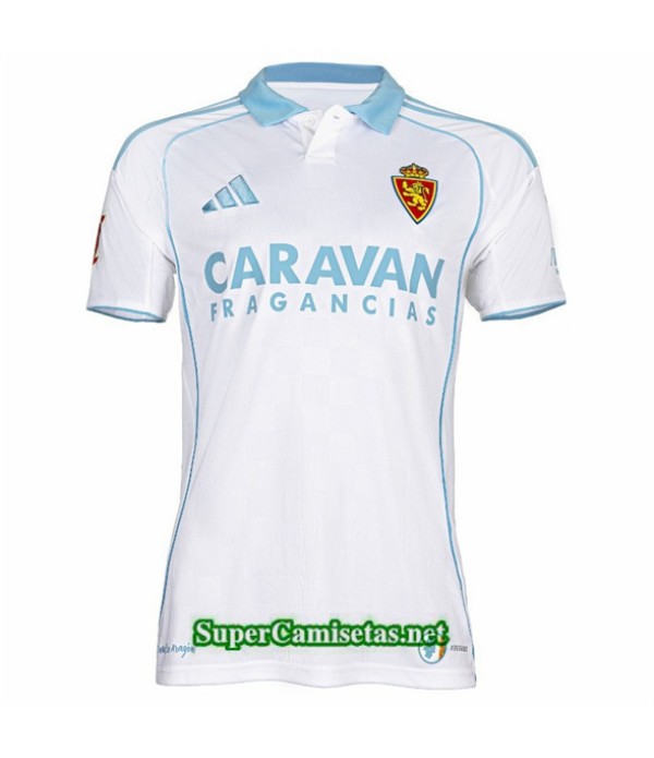 Tailandia Primera Equipacion Camiseta Zaragoza 2025 2026