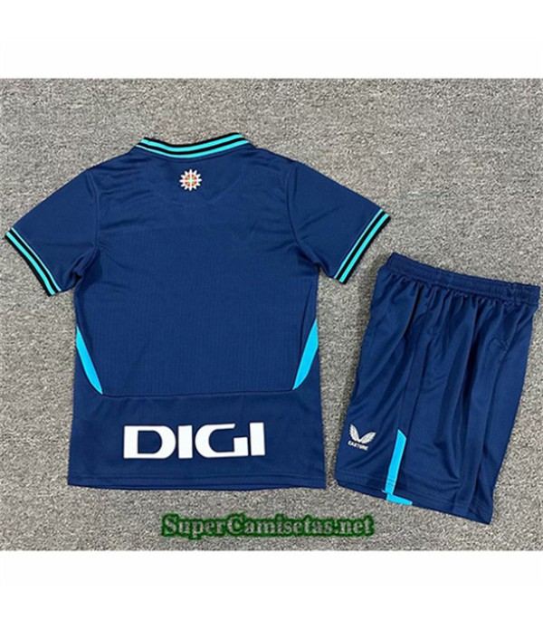 Tailandia Segunda Equipacion Camiseta Athletic Bilbao Niño 2025 2026