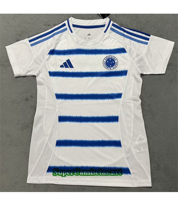 Tailandia Segunda Equipacion Camiseta Cruzeiro Mujer 2025 2026