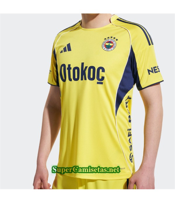 Tailandia Segunda Equipacion Camiseta Fenerbahce 2025 2026