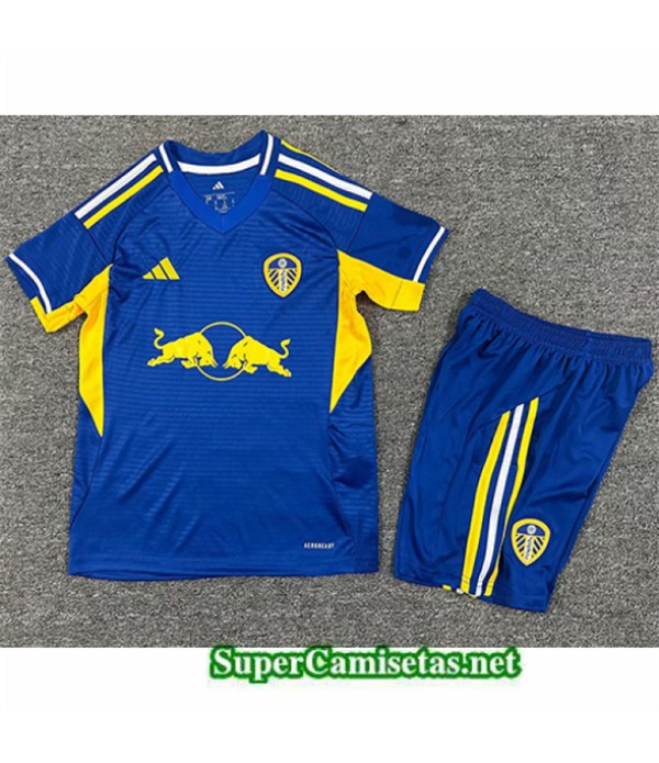 Tailandia Segunda Equipacion Camiseta Leeds United Niño 2025 2026