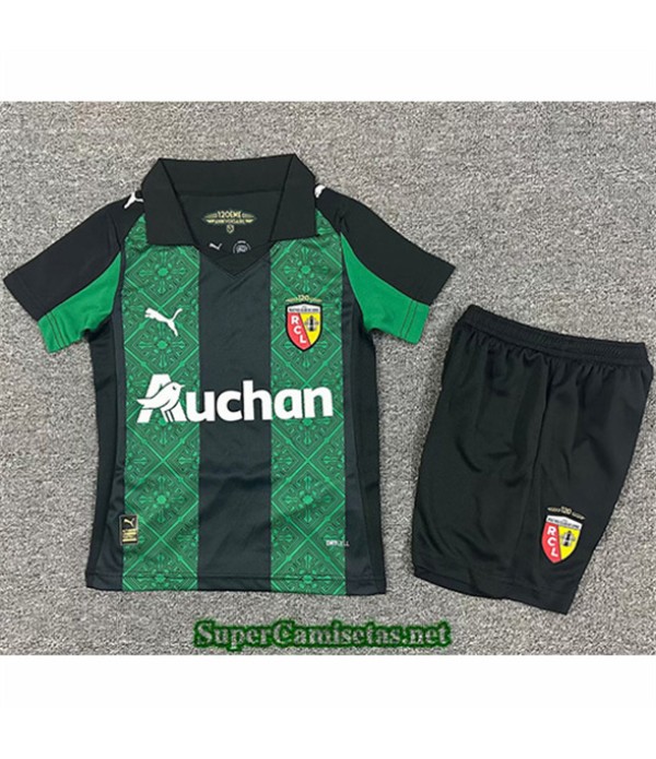 Tailandia Segunda Equipacion Camiseta Lens Niño 2025 2026