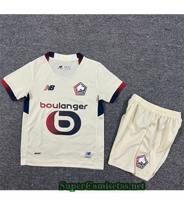 Tailandia Segunda Equipacion Camiseta Lille Osc Niño 2025 2026