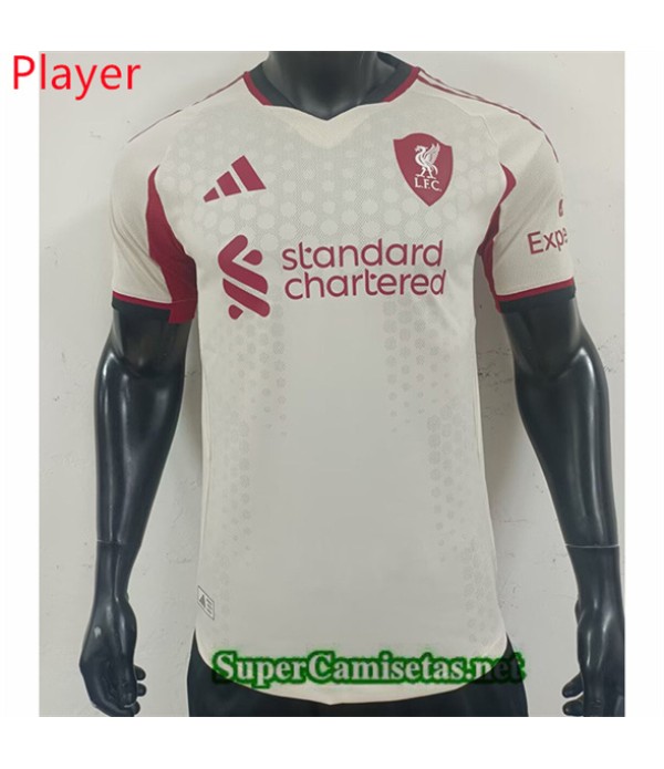 Tailandia Segunda Equipacion Camiseta Liverpool Player 2025 2026
