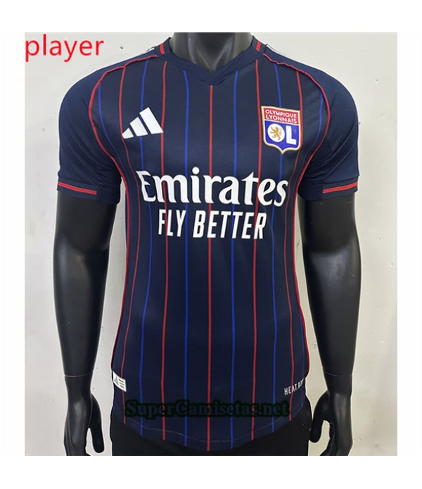 Tailandia Segunda Equipacion Camiseta Lyon Player 2025 2026