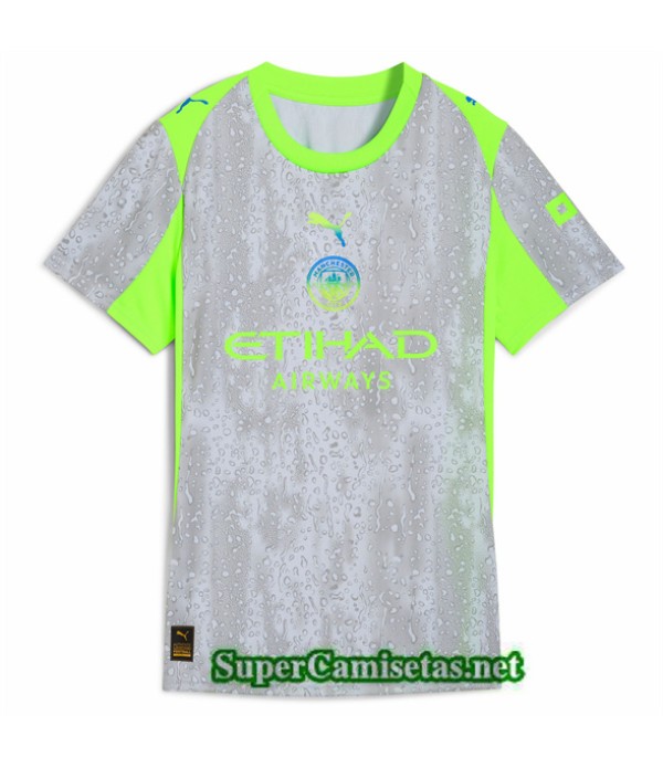 Tailandia Segunda Equipacion Camiseta Manchester City Mujer 2025 2026