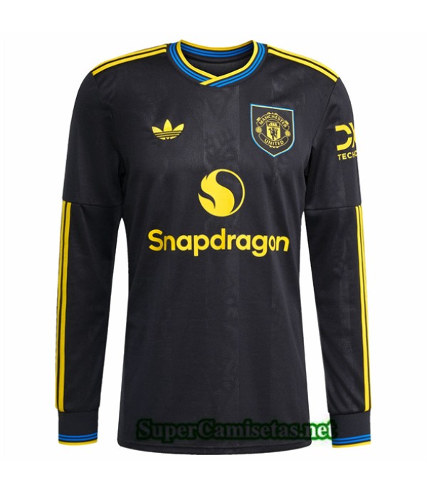Tailandia Segunda Equipacion Camiseta Manchester U...
