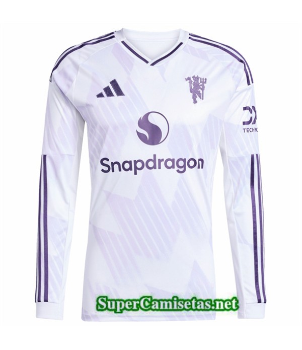 Tailandia Segunda Equipacion Camiseta Manchester U...