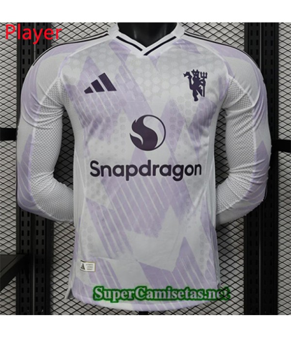 Tailandia Segunda Equipacion Camiseta Manchester U...