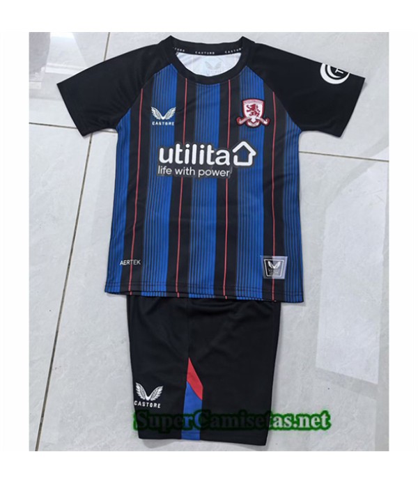 Tailandia Segunda Equipacion Camiseta Middlesbrough Niño 2025 2026