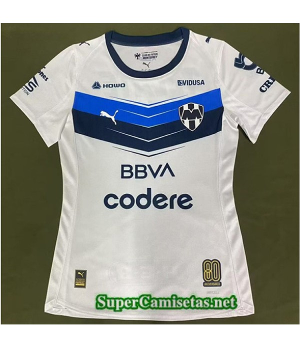 Tailandia Segunda Equipacion Camiseta Monterrey Mujer 2025 2026