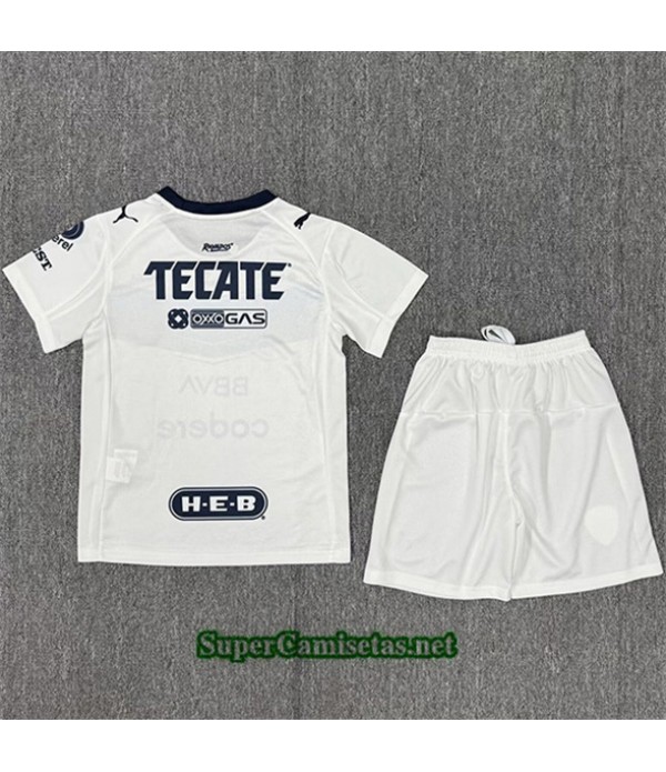 Tailandia Segunda Equipacion Camiseta Monterrey Niño 2025 2026