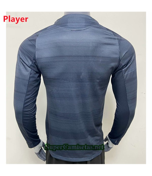 Tailandia Segunda Equipacion Camiseta Real Madrid Player Manga Larga 2025 2026