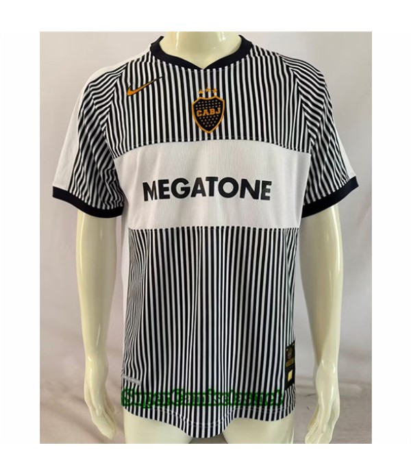 Tailandia Segunda Equipacion Camiseta Retro Boca Juniors 2006 07