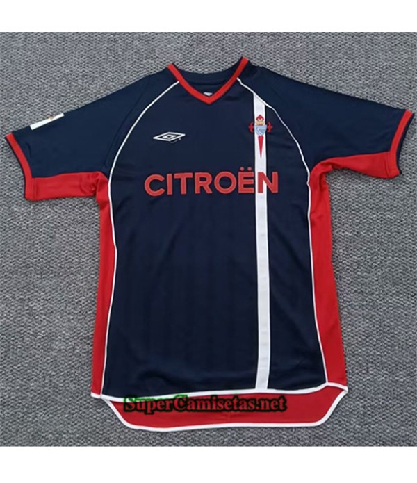Tailandia Segunda Equipacion Camiseta Retro Celta De Vigo 2001 03