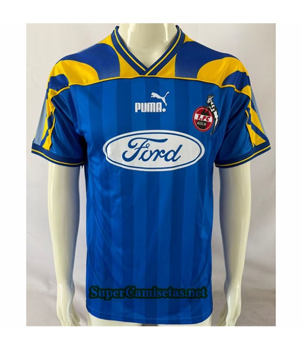 Tailandia Segunda Equipacion Camiseta Retro Cologn...