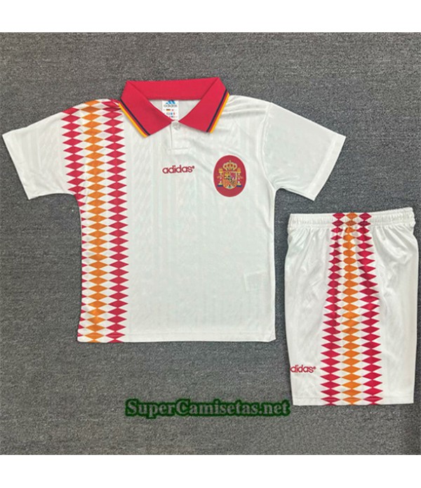 Tailandia Segunda Equipacion Camiseta Retro España Niño 1994