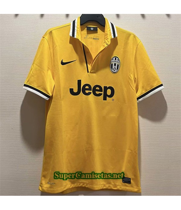 Tailandia Segunda Equipacion Camiseta Retro Juventus 2013 14