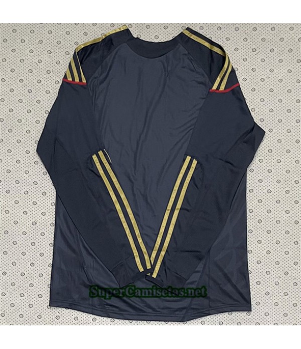 Tailandia Segunda Equipacion Camiseta Retro Liverpool Manga Larga 2009 10