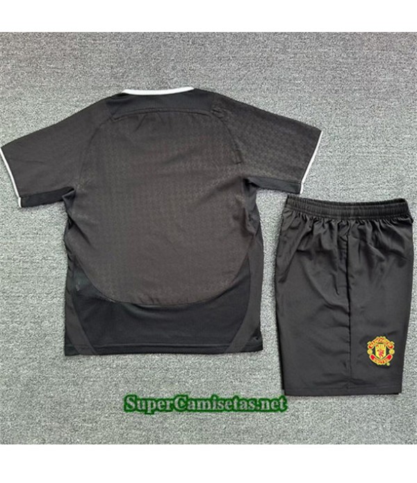 Tailandia Segunda Equipacion Camiseta Retro Manchester United Niño 2003 04