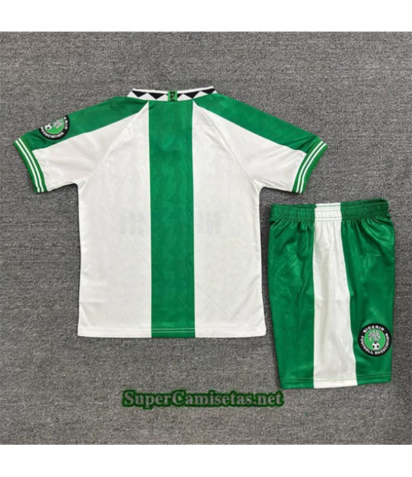 Tailandia Segunda Equipacion Camiseta Retro Nigeria Niño 1996