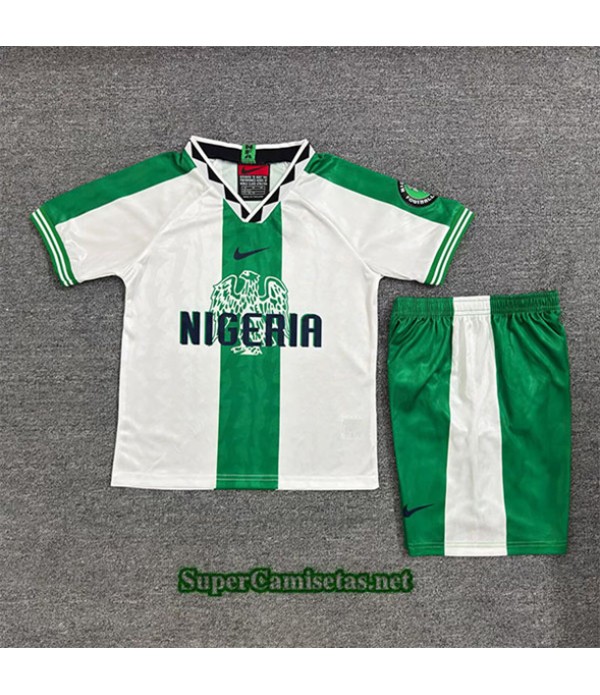 Tailandia Segunda Equipacion Camiseta Retro Nigeria Niño 1996