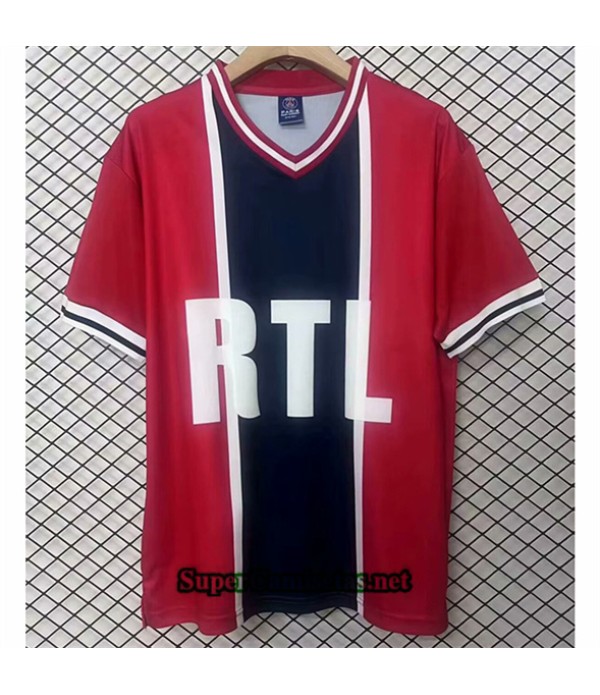 Tailandia Segunda Equipacion Camiseta Retro Psg 19...