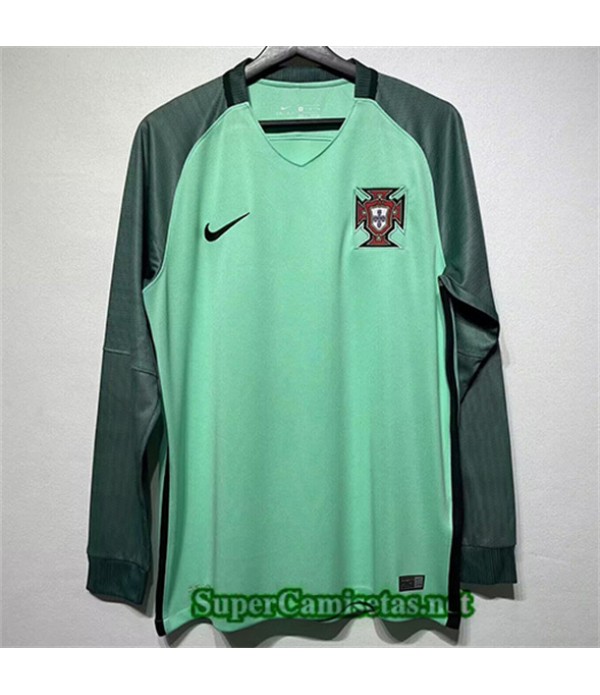 Tailandia Segunda Equipacion Camiseta Retro Portug...